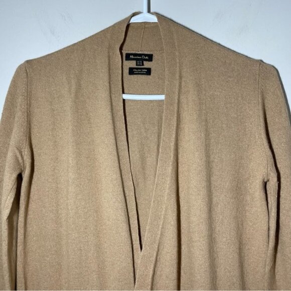 Massimo Dutti Wool Cashmere Open Front Cardigan size XS - Picture 4 of 7